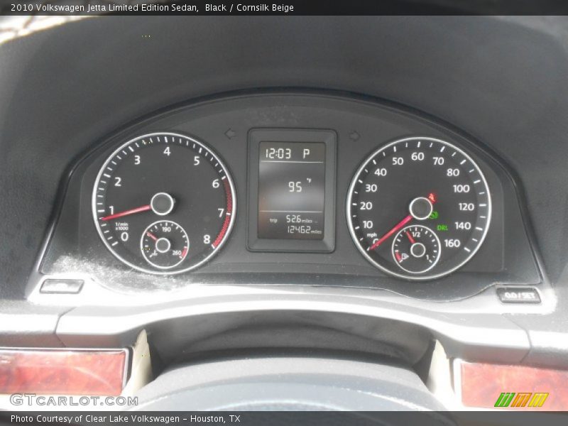Black / Cornsilk Beige 2010 Volkswagen Jetta Limited Edition Sedan