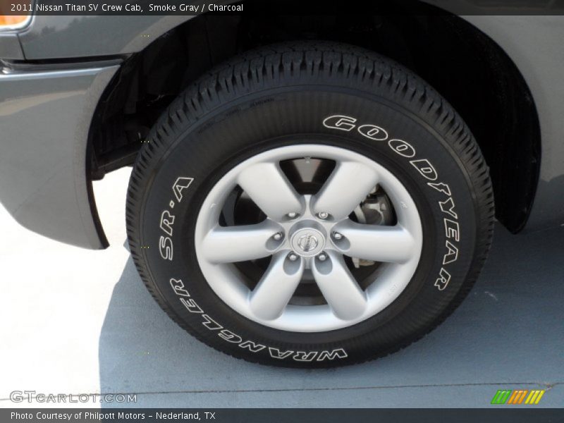 Smoke Gray / Charcoal 2011 Nissan Titan SV Crew Cab