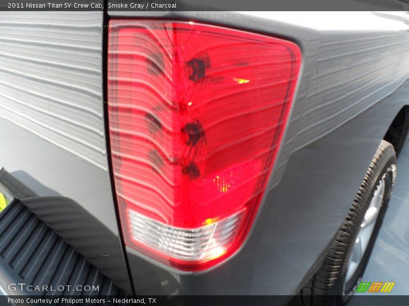 Smoke Gray / Charcoal 2011 Nissan Titan SV Crew Cab