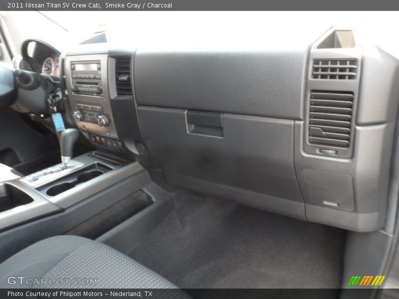 Smoke Gray / Charcoal 2011 Nissan Titan SV Crew Cab
