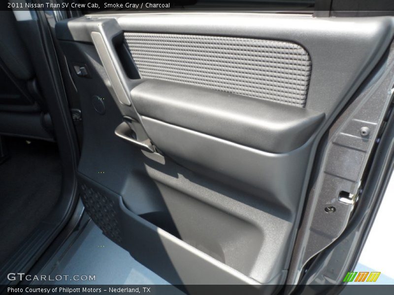 Smoke Gray / Charcoal 2011 Nissan Titan SV Crew Cab