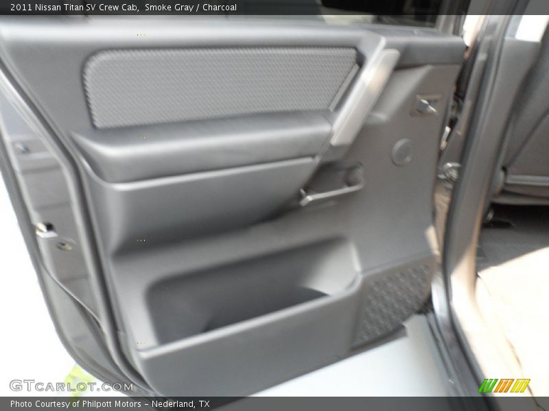 Smoke Gray / Charcoal 2011 Nissan Titan SV Crew Cab
