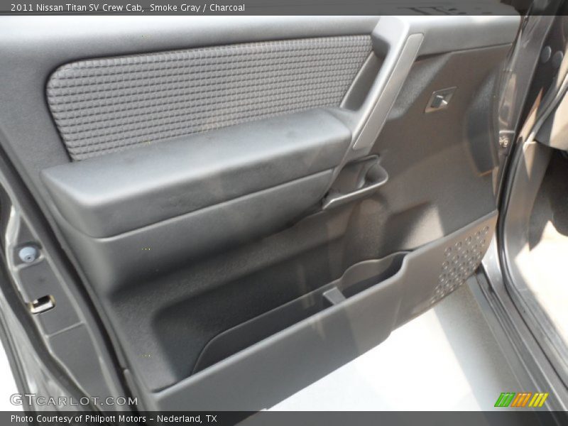 Smoke Gray / Charcoal 2011 Nissan Titan SV Crew Cab