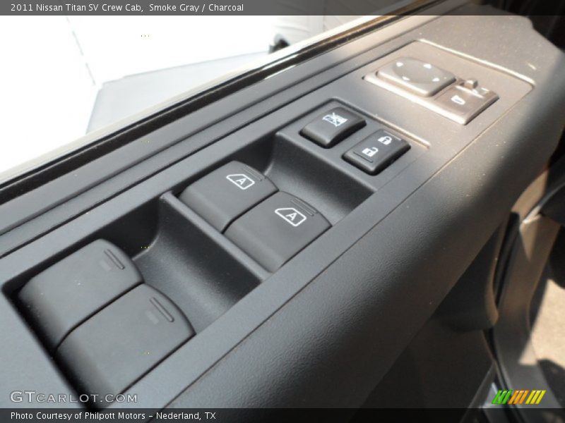 Smoke Gray / Charcoal 2011 Nissan Titan SV Crew Cab