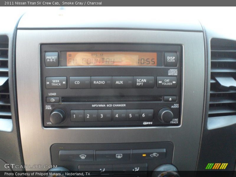 Smoke Gray / Charcoal 2011 Nissan Titan SV Crew Cab