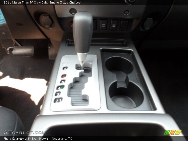 Smoke Gray / Charcoal 2011 Nissan Titan SV Crew Cab