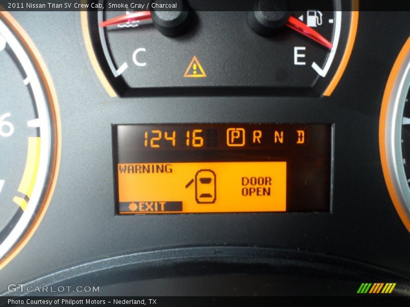 Smoke Gray / Charcoal 2011 Nissan Titan SV Crew Cab
