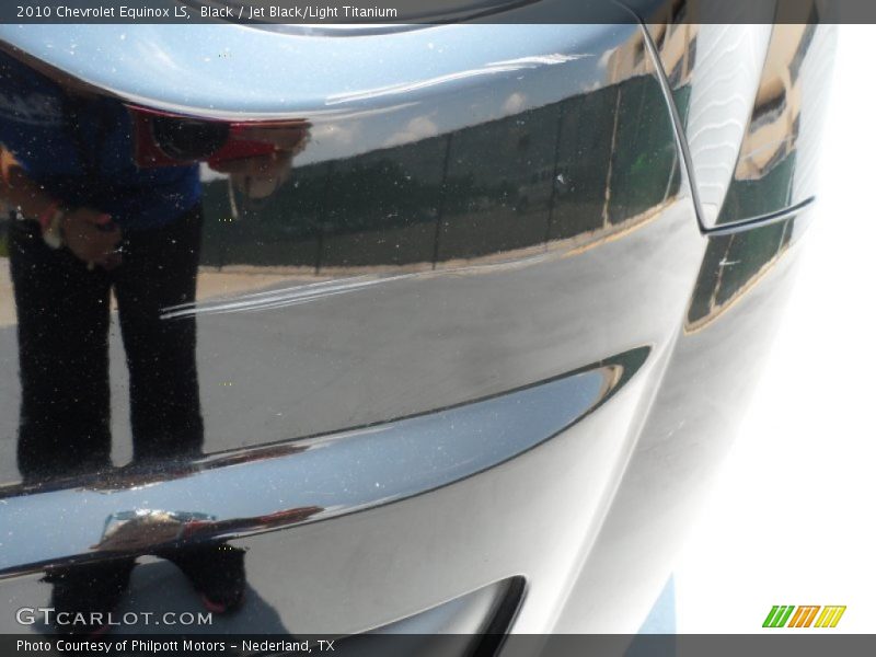 Black / Jet Black/Light Titanium 2010 Chevrolet Equinox LS