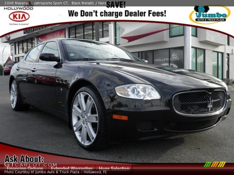 Black Metallic / Nero 2006 Maserati Quattroporte Sport GT