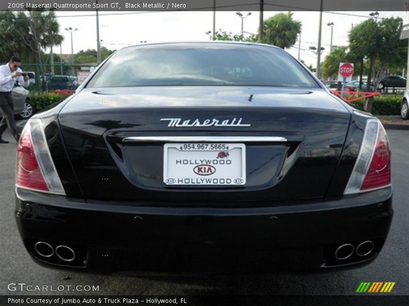 Black Metallic / Nero 2006 Maserati Quattroporte Sport GT