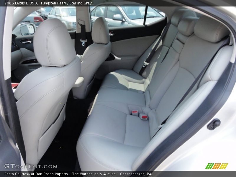 Rear Seat of 2006 IS 350