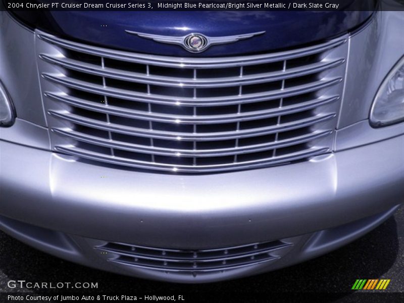 Midnight Blue Pearlcoat/Bright Silver Metallic / Dark Slate Gray 2004 Chrysler PT Cruiser Dream Cruiser Series 3