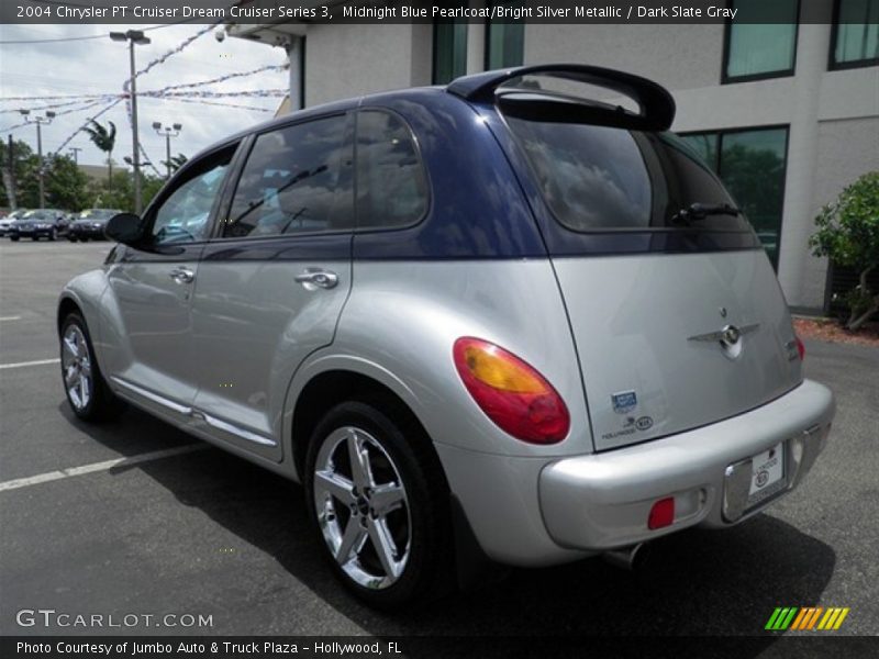 Midnight Blue Pearlcoat/Bright Silver Metallic / Dark Slate Gray 2004 Chrysler PT Cruiser Dream Cruiser Series 3