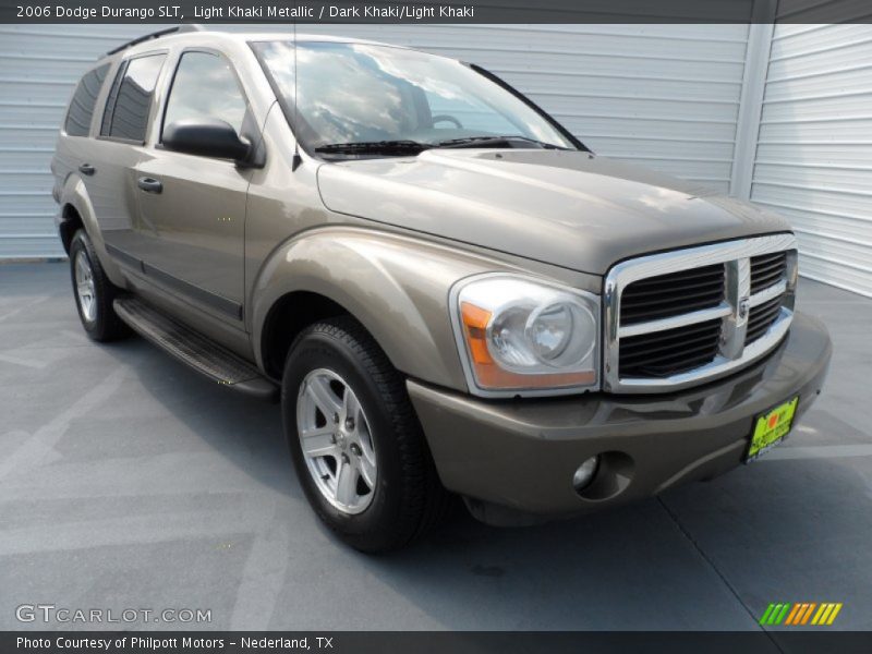 Light Khaki Metallic / Dark Khaki/Light Khaki 2006 Dodge Durango SLT