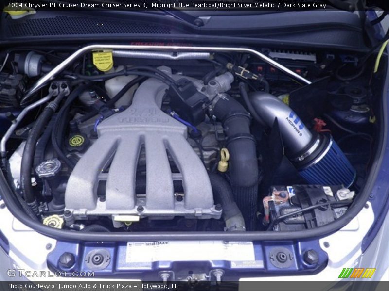  2004 PT Cruiser Dream Cruiser Series 3 Engine - 2.4 Liter Turbocharged DOHC 16-Valve 4 Cylinder