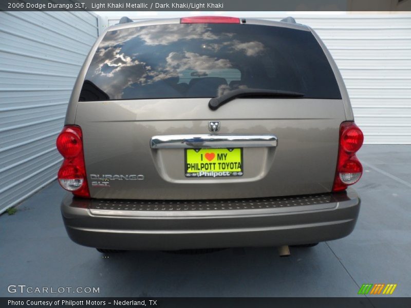 Light Khaki Metallic / Dark Khaki/Light Khaki 2006 Dodge Durango SLT