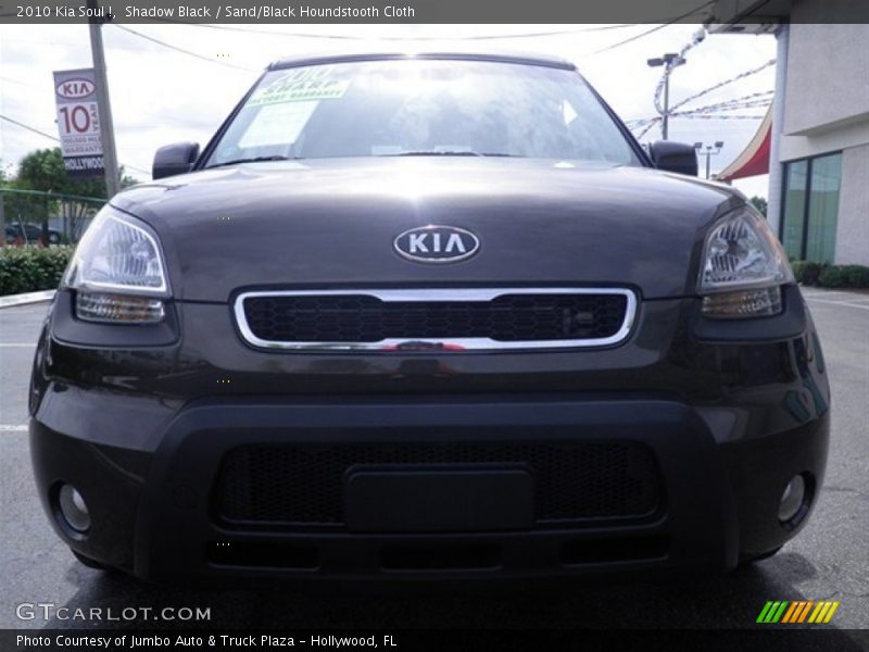 Shadow Black / Sand/Black Houndstooth Cloth 2010 Kia Soul !