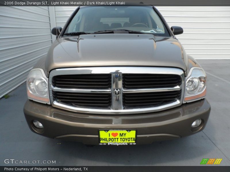 Light Khaki Metallic / Dark Khaki/Light Khaki 2006 Dodge Durango SLT