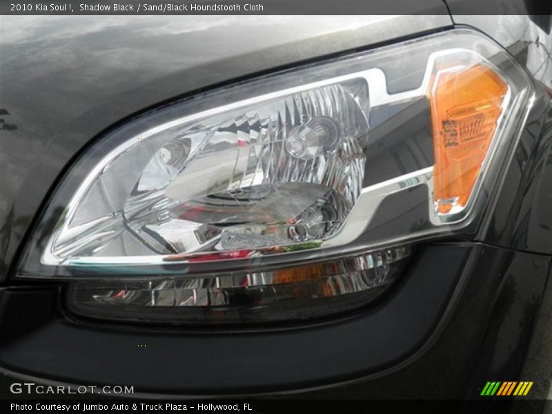 Shadow Black / Sand/Black Houndstooth Cloth 2010 Kia Soul !