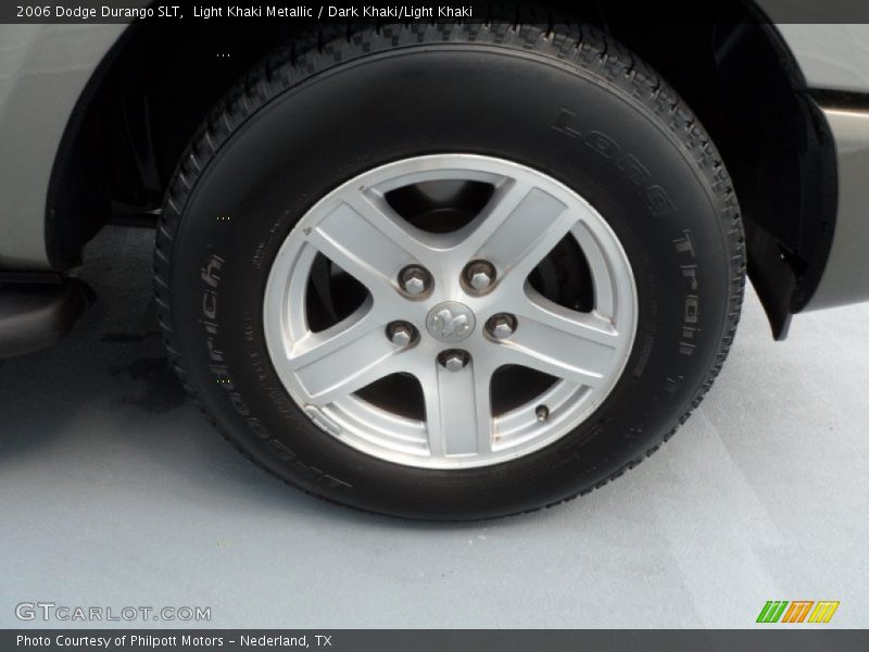 Light Khaki Metallic / Dark Khaki/Light Khaki 2006 Dodge Durango SLT