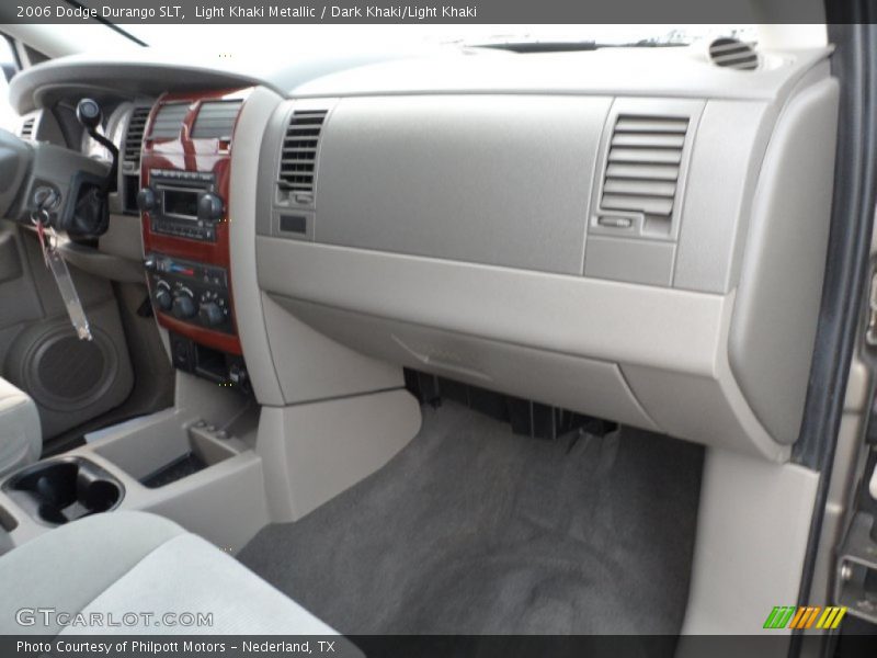 Light Khaki Metallic / Dark Khaki/Light Khaki 2006 Dodge Durango SLT