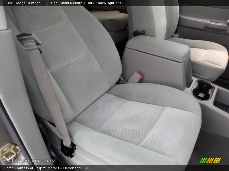 Light Khaki Metallic / Dark Khaki/Light Khaki 2006 Dodge Durango SLT