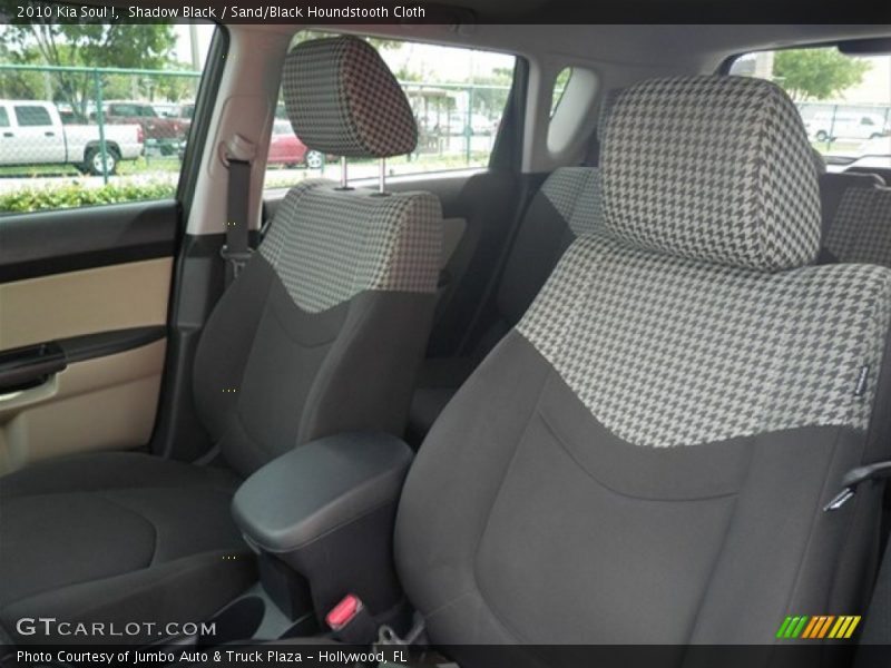 Shadow Black / Sand/Black Houndstooth Cloth 2010 Kia Soul !