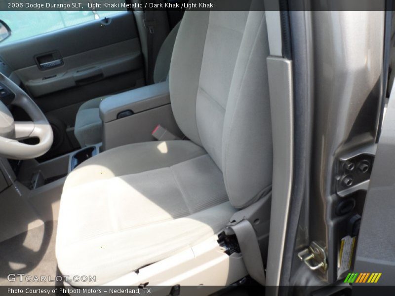 Light Khaki Metallic / Dark Khaki/Light Khaki 2006 Dodge Durango SLT