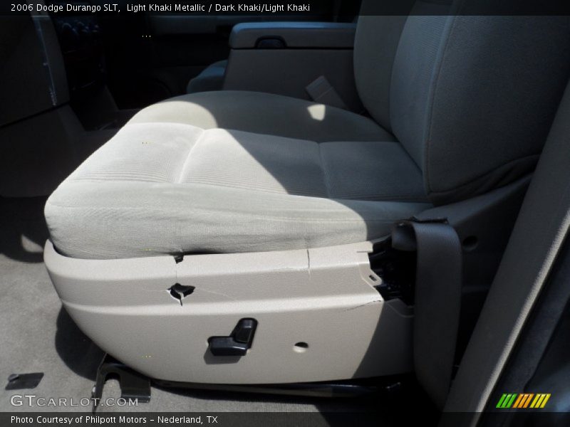 Light Khaki Metallic / Dark Khaki/Light Khaki 2006 Dodge Durango SLT