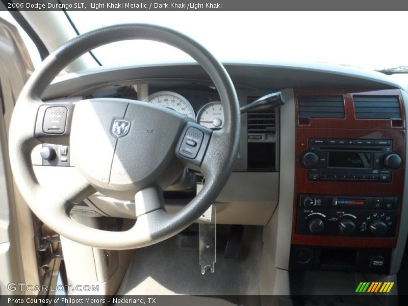 Light Khaki Metallic / Dark Khaki/Light Khaki 2006 Dodge Durango SLT