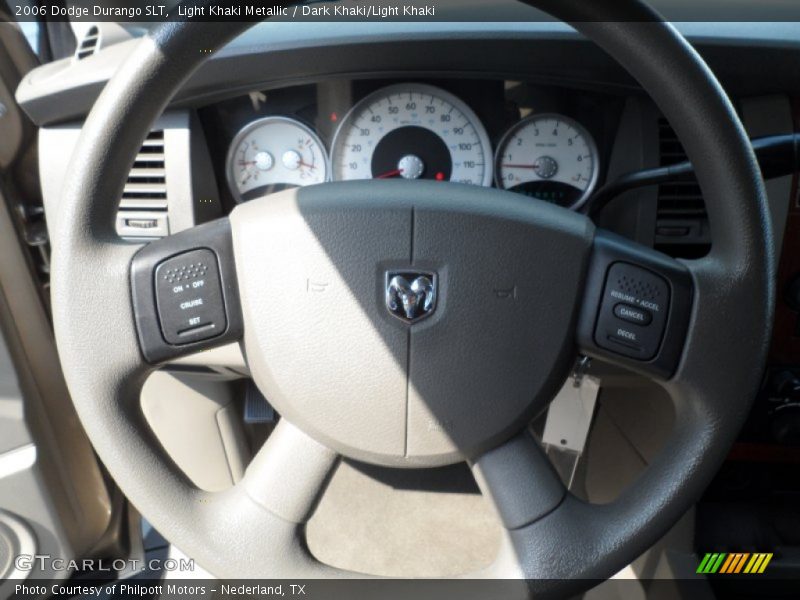 Light Khaki Metallic / Dark Khaki/Light Khaki 2006 Dodge Durango SLT