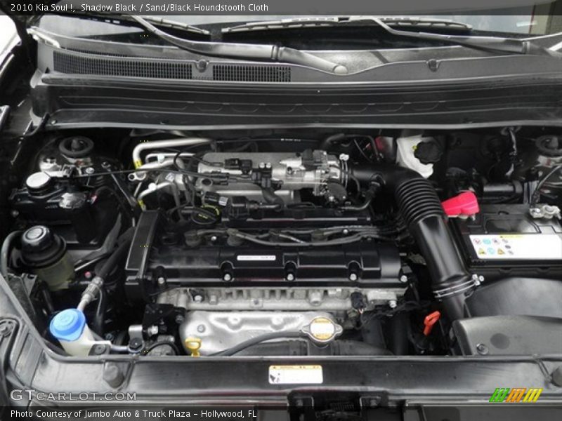  2010 Soul ! Engine - 2.0 Liter DOHC 16-Valve CVVT 4 Cylinder