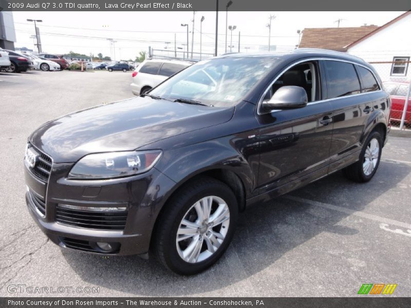 Lava Grey Pearl Effect / Black 2009 Audi Q7 3.0 TDI quattro