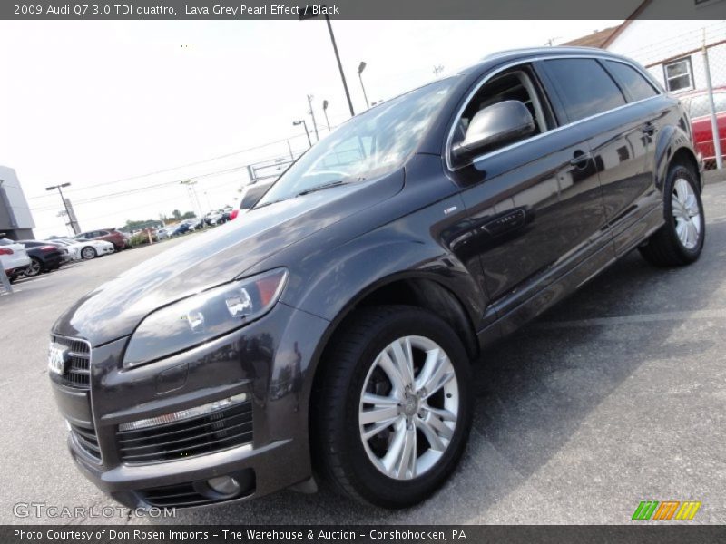 Lava Grey Pearl Effect / Black 2009 Audi Q7 3.0 TDI quattro