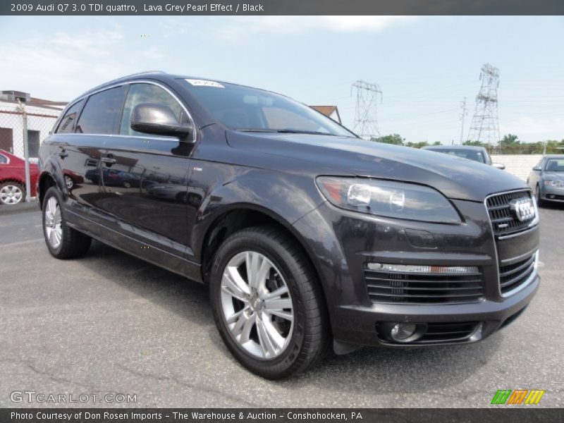 Lava Grey Pearl Effect / Black 2009 Audi Q7 3.0 TDI quattro