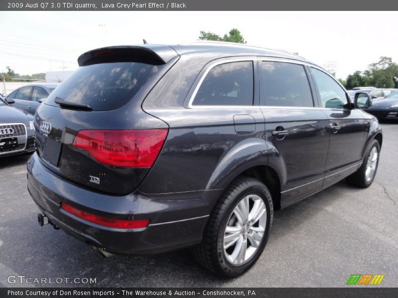 Lava Grey Pearl Effect / Black 2009 Audi Q7 3.0 TDI quattro