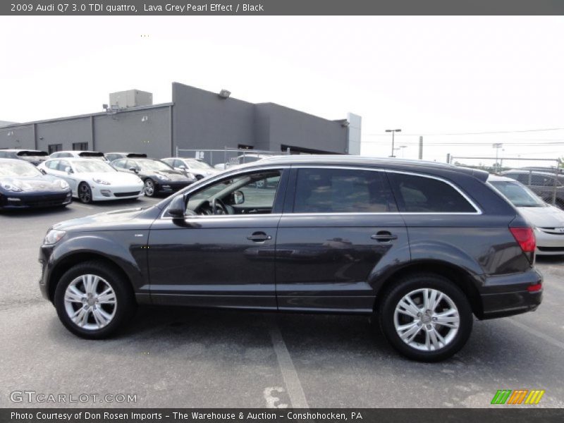 Lava Grey Pearl Effect / Black 2009 Audi Q7 3.0 TDI quattro