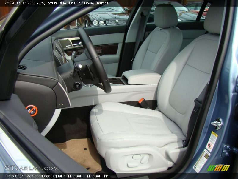  2009 XF Luxury Dove/Charcoal Interior