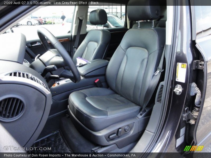  2009 Q7 3.0 TDI quattro Black Interior
