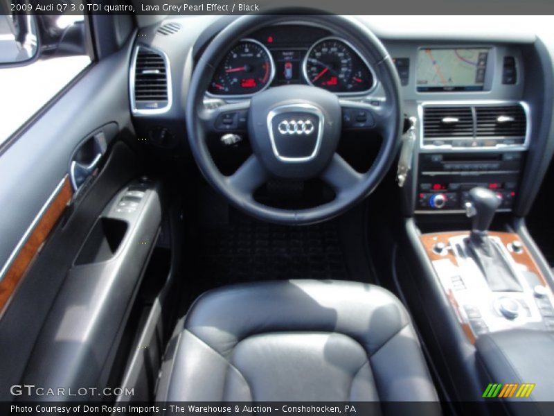 Lava Grey Pearl Effect / Black 2009 Audi Q7 3.0 TDI quattro