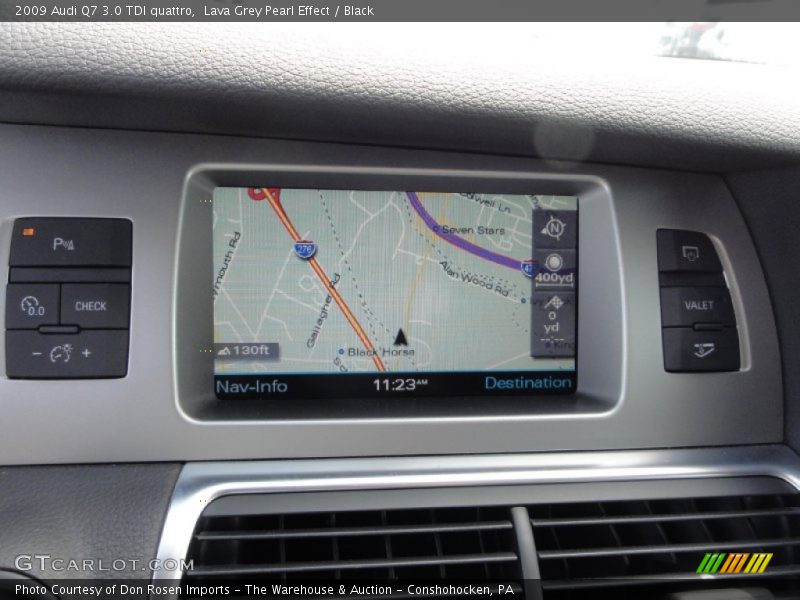 Navigation of 2009 Q7 3.0 TDI quattro