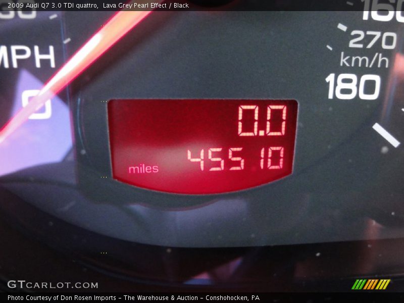 Lava Grey Pearl Effect / Black 2009 Audi Q7 3.0 TDI quattro