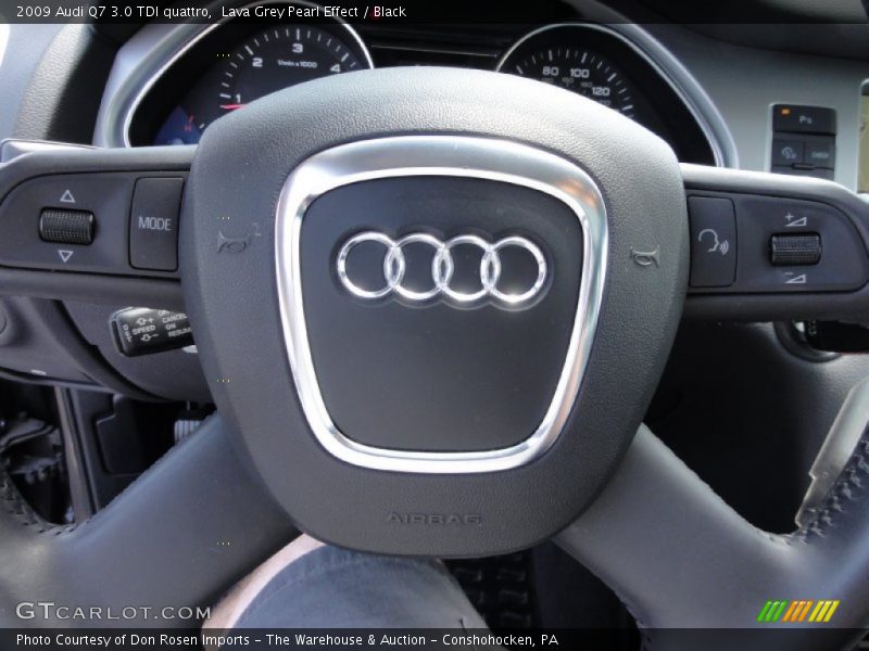 Lava Grey Pearl Effect / Black 2009 Audi Q7 3.0 TDI quattro