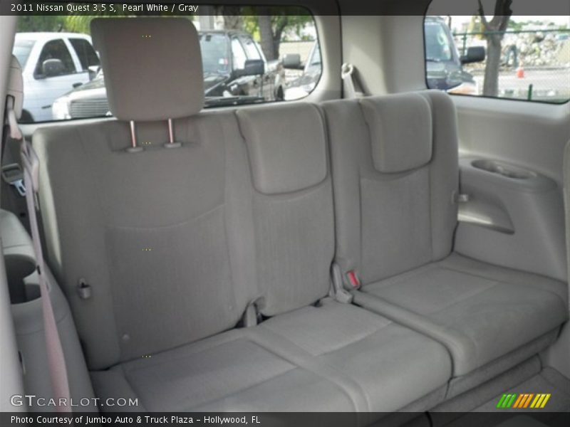 Pearl White / Gray 2011 Nissan Quest 3.5 S