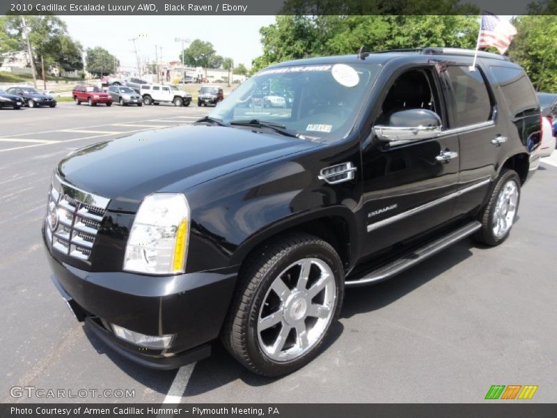 Black Raven / Ebony 2010 Cadillac Escalade Luxury AWD
