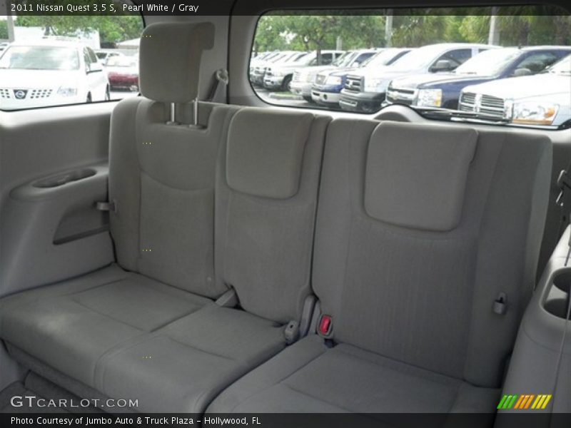Pearl White / Gray 2011 Nissan Quest 3.5 S
