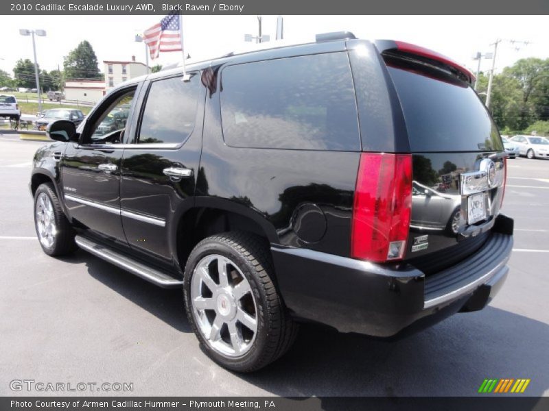 Black Raven / Ebony 2010 Cadillac Escalade Luxury AWD