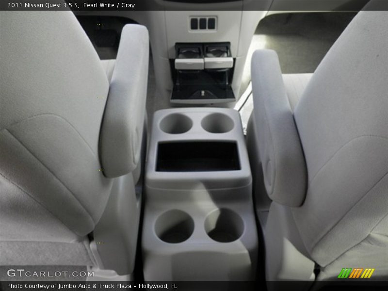 Pearl White / Gray 2011 Nissan Quest 3.5 S