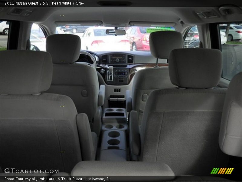 Pearl White / Gray 2011 Nissan Quest 3.5 S