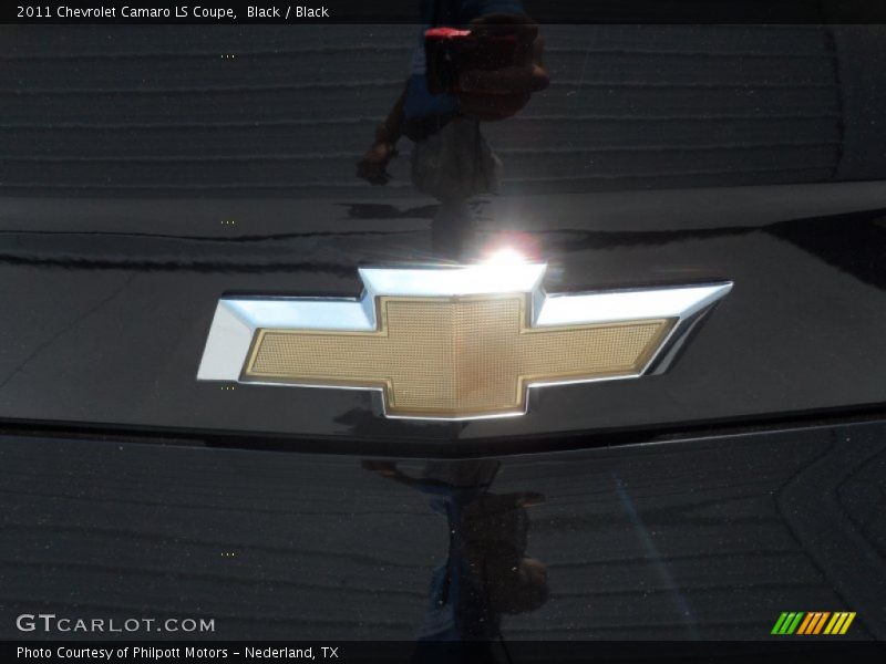 Black / Black 2011 Chevrolet Camaro LS Coupe